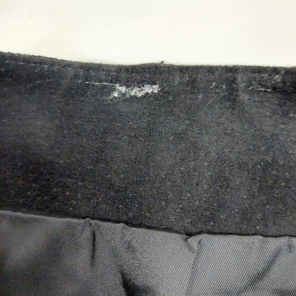 The Limited Black 100% Leather-Suede Skirt - Picture 10 of 14